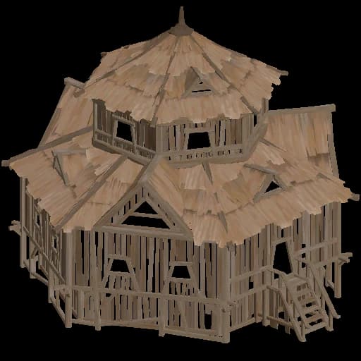 Large Sturdy Townhouse