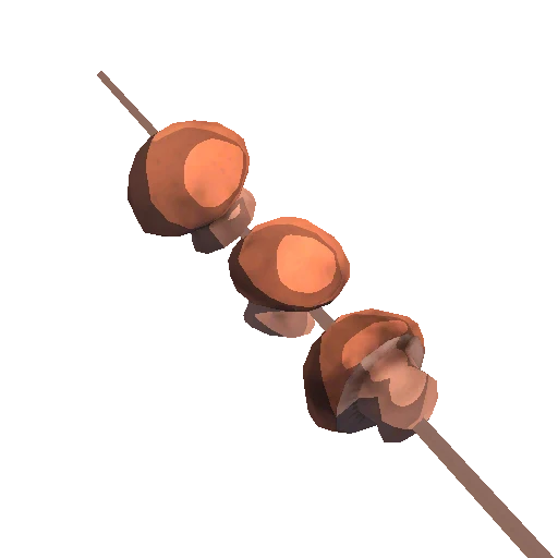 Plain Mushroom Skewer