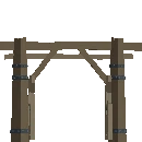 Sturdy Wooden Gate